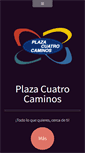 Mobile Screenshot of plazacuatrocaminos.com.mx
